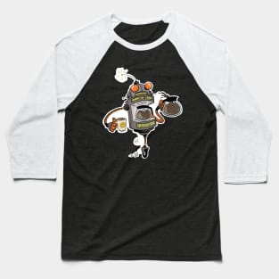 Coffee Bot Baseball T-Shirt